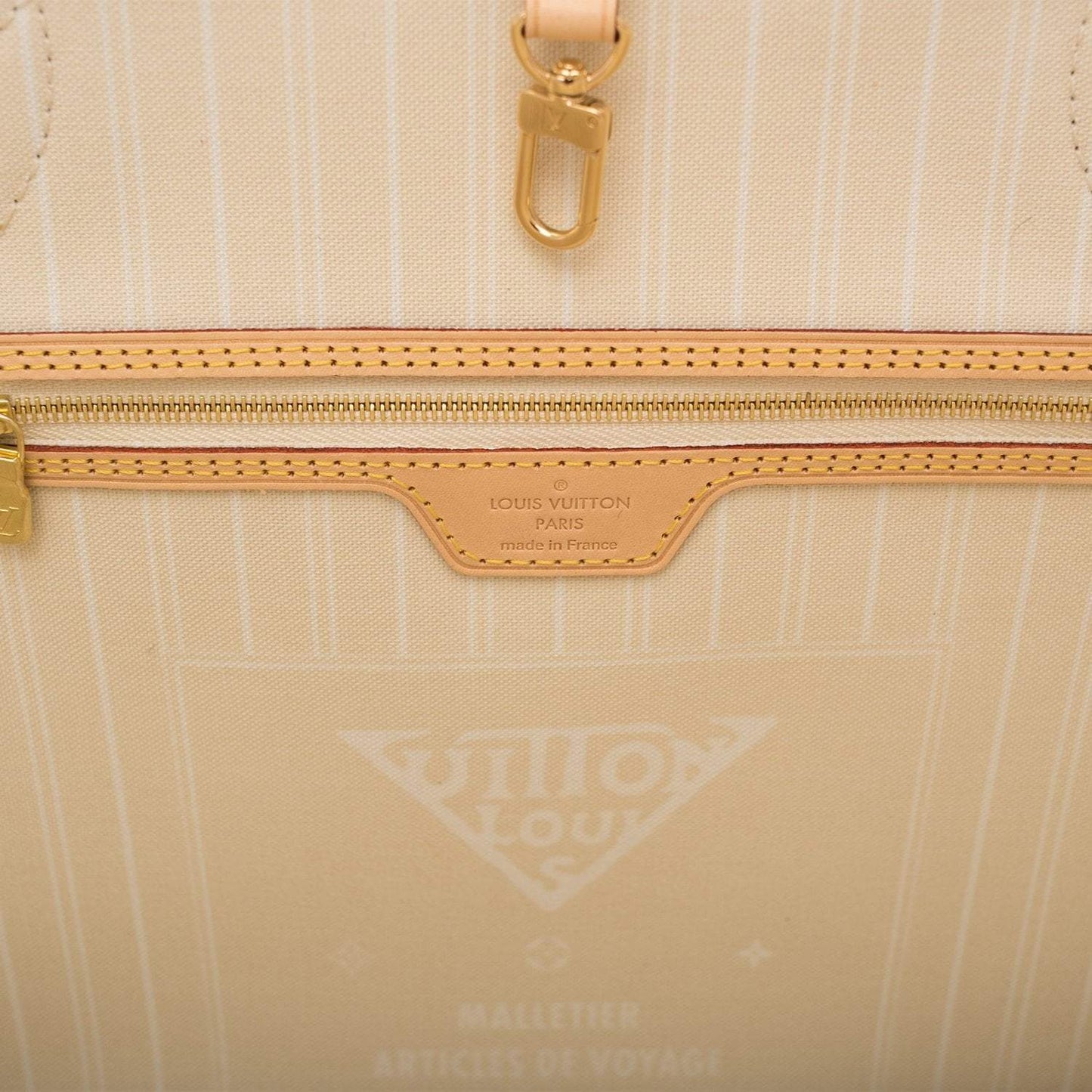 Louis Vuitton Blauw By The Pool Giant Monogram Neverfull MM