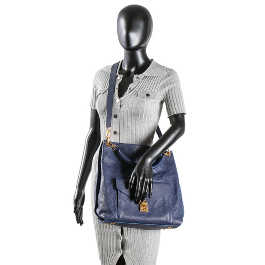 LOUIS VUITTON Empreinte Metis Hobo- Navy