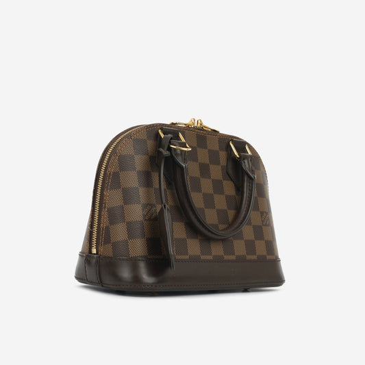 Louis Vuitton Alma BB Damier Ebene Tas