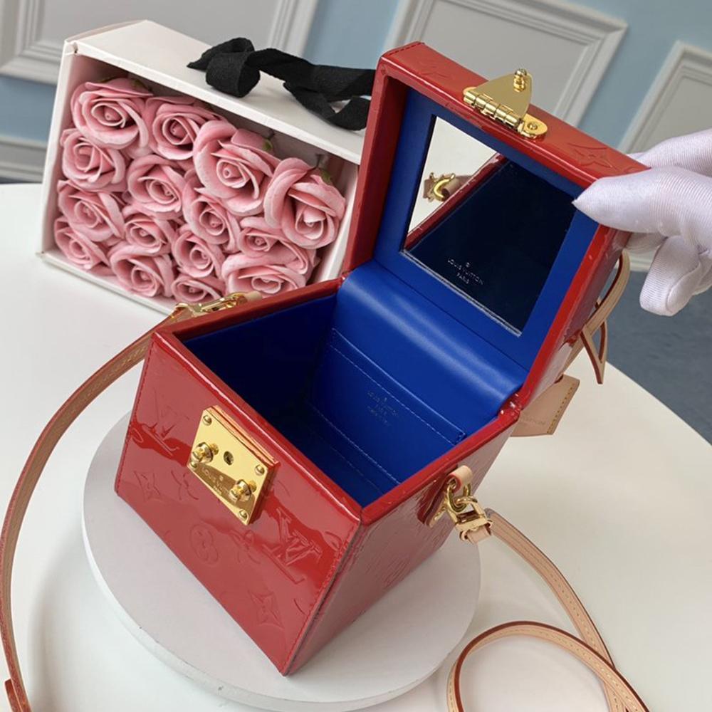 Louis Vuitton Bleeker Box Tas Rood