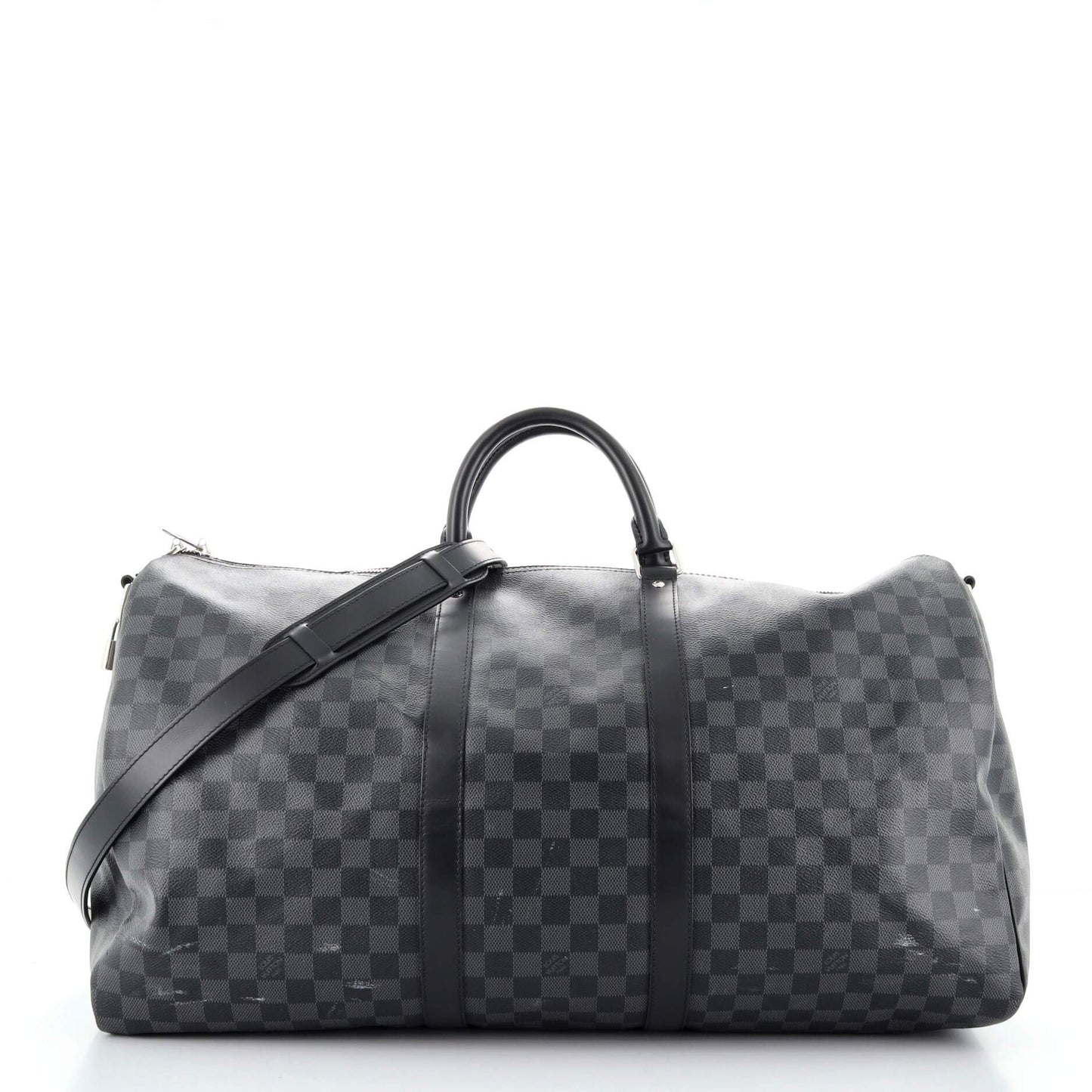 Louis Vuitton Keepall Bandouliere Tas Damier Graphite 55