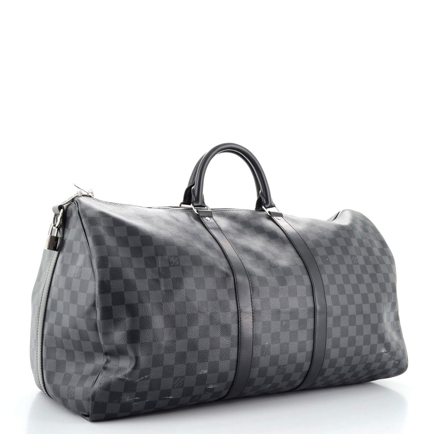 Louis Vuitton Keepall Bandouliere Tas Damier Graphite 55