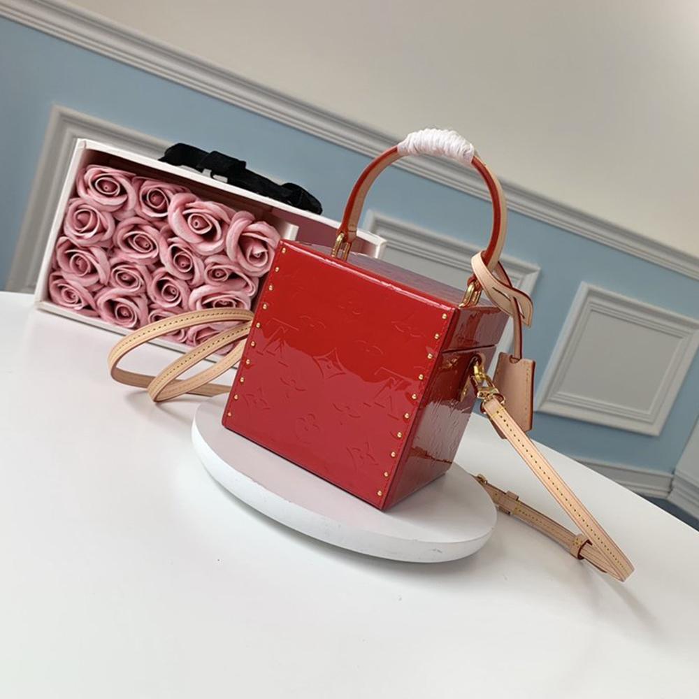 Louis Vuitton Bleeker Box Tas Rood