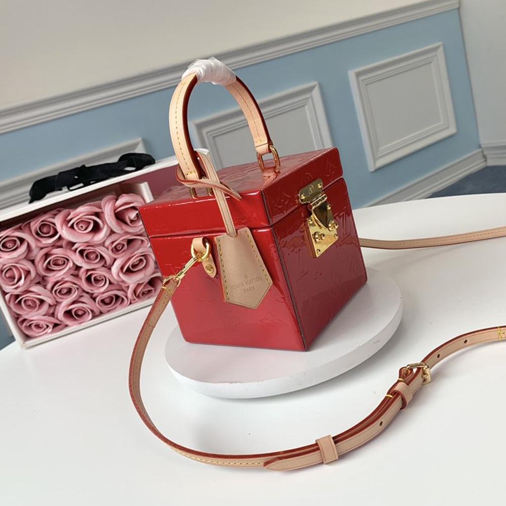 Louis Vuitton Bleeker Box Tas Rood