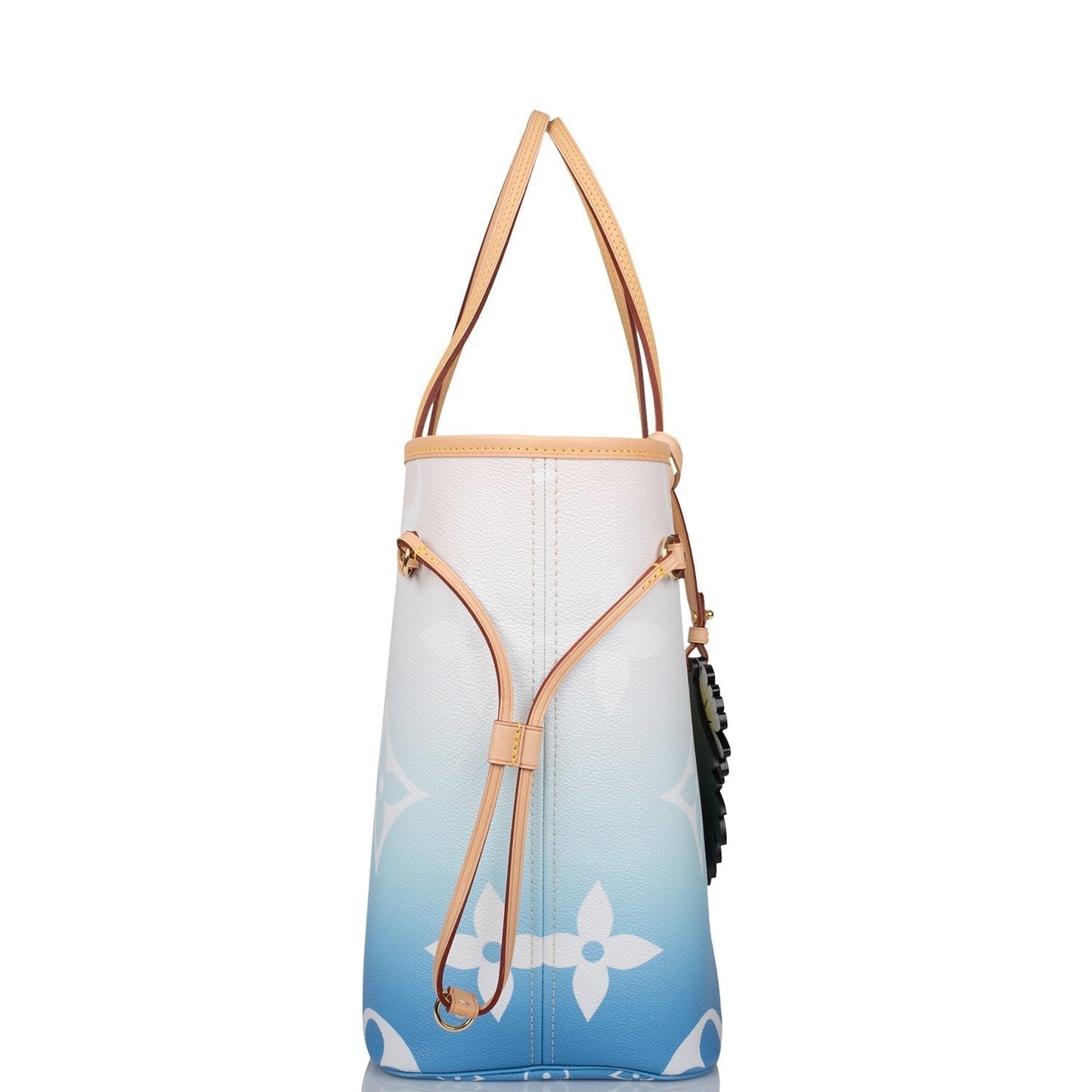 Louis Vuitton Blauw By The Pool Giant Monogram Neverfull MM