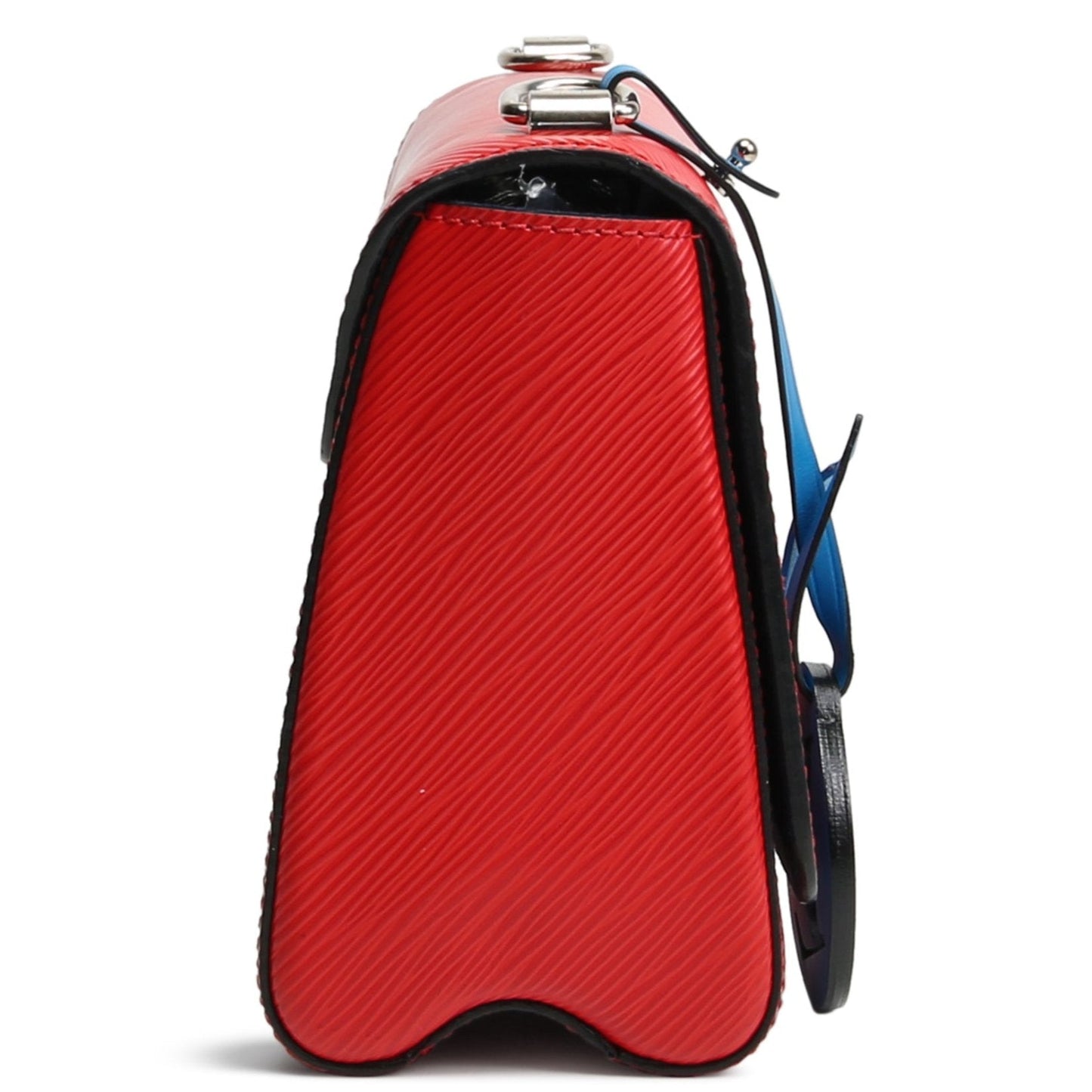 LOUIS VUITTON Braided Strap Epi Twist Shoulder Tas - Rood