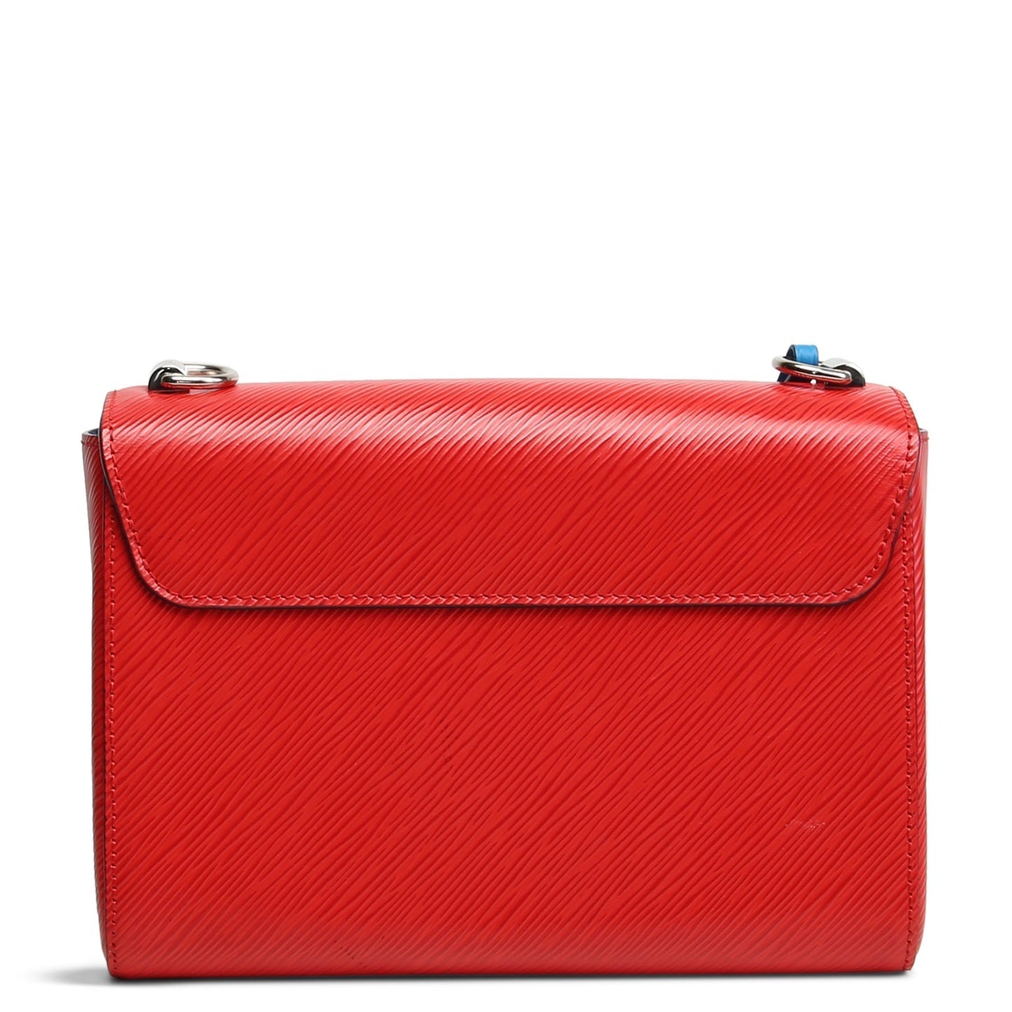 LOUIS VUITTON Braided Strap Epi Twist Shoulder Tas - Rood