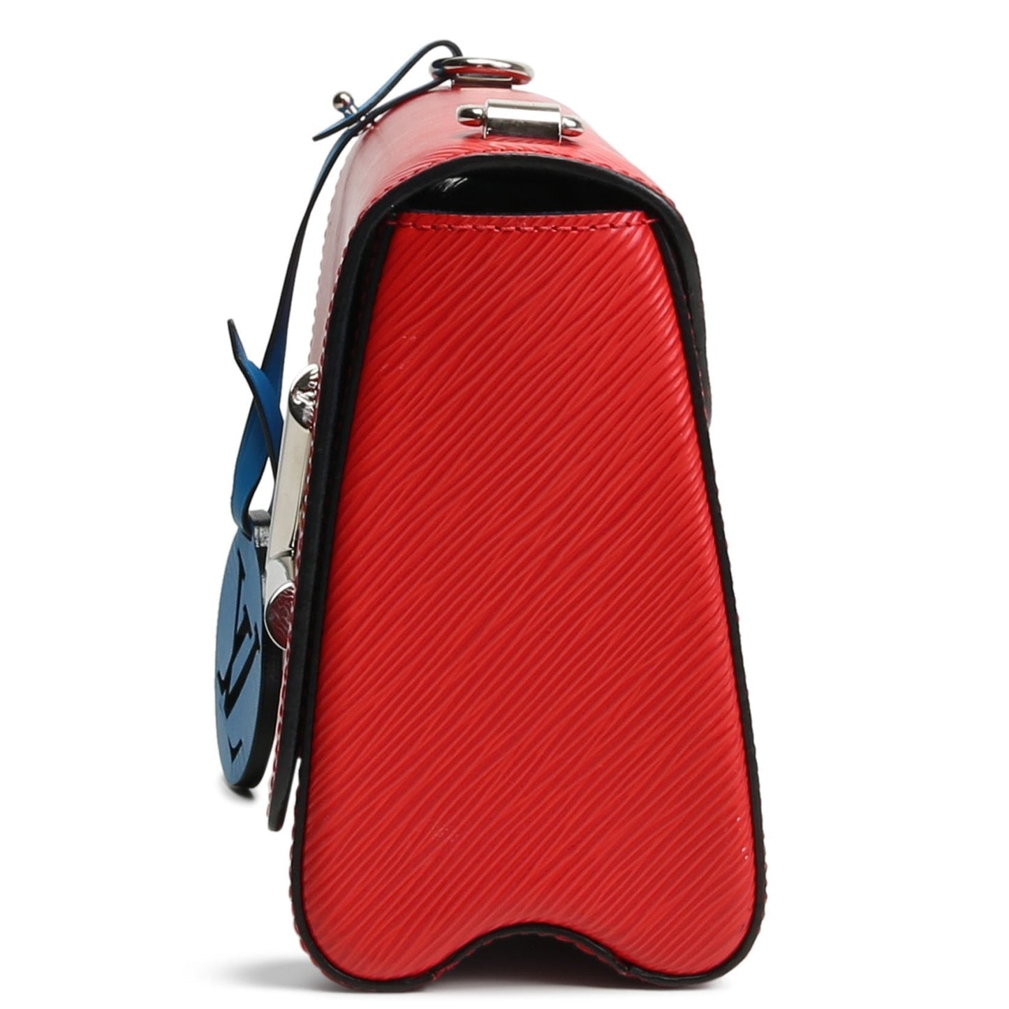 LOUIS VUITTON Braided Strap Epi Twist Shoulder Tas - Rood