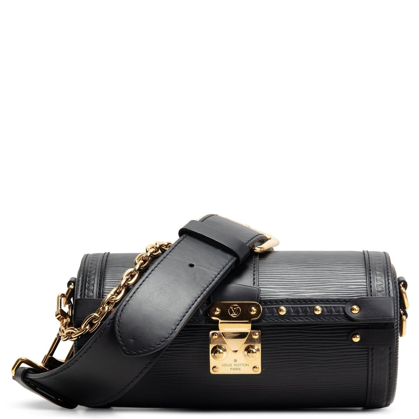 LOUIS VUITTON Epi Papillon Trunk - Zwart