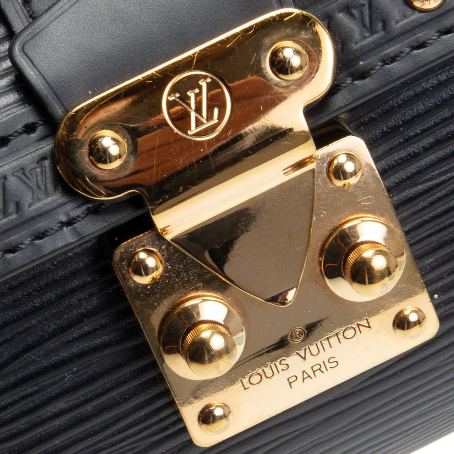 LOUIS VUITTON Epi Papillon Trunk - Zwart