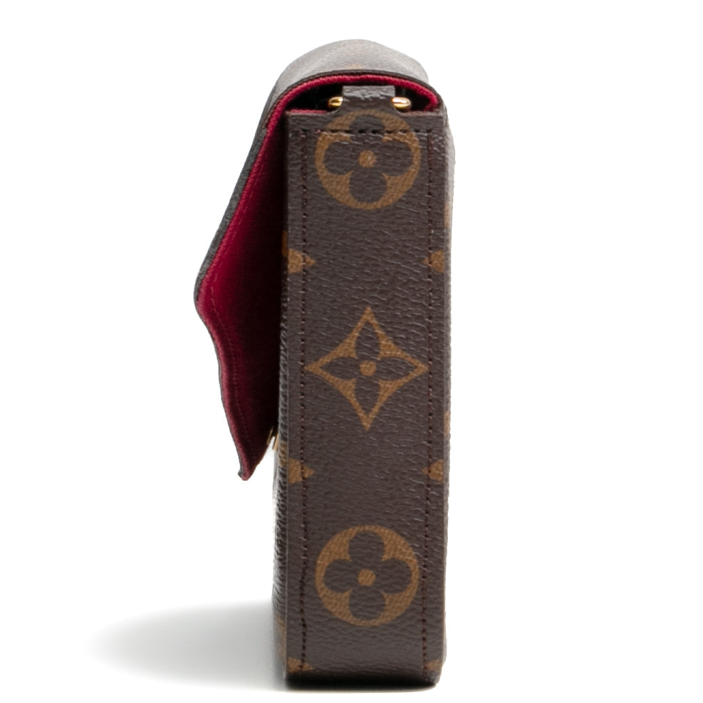 LOUIS VUITTON Fèlicie Pochette Insert Monogram Canvas