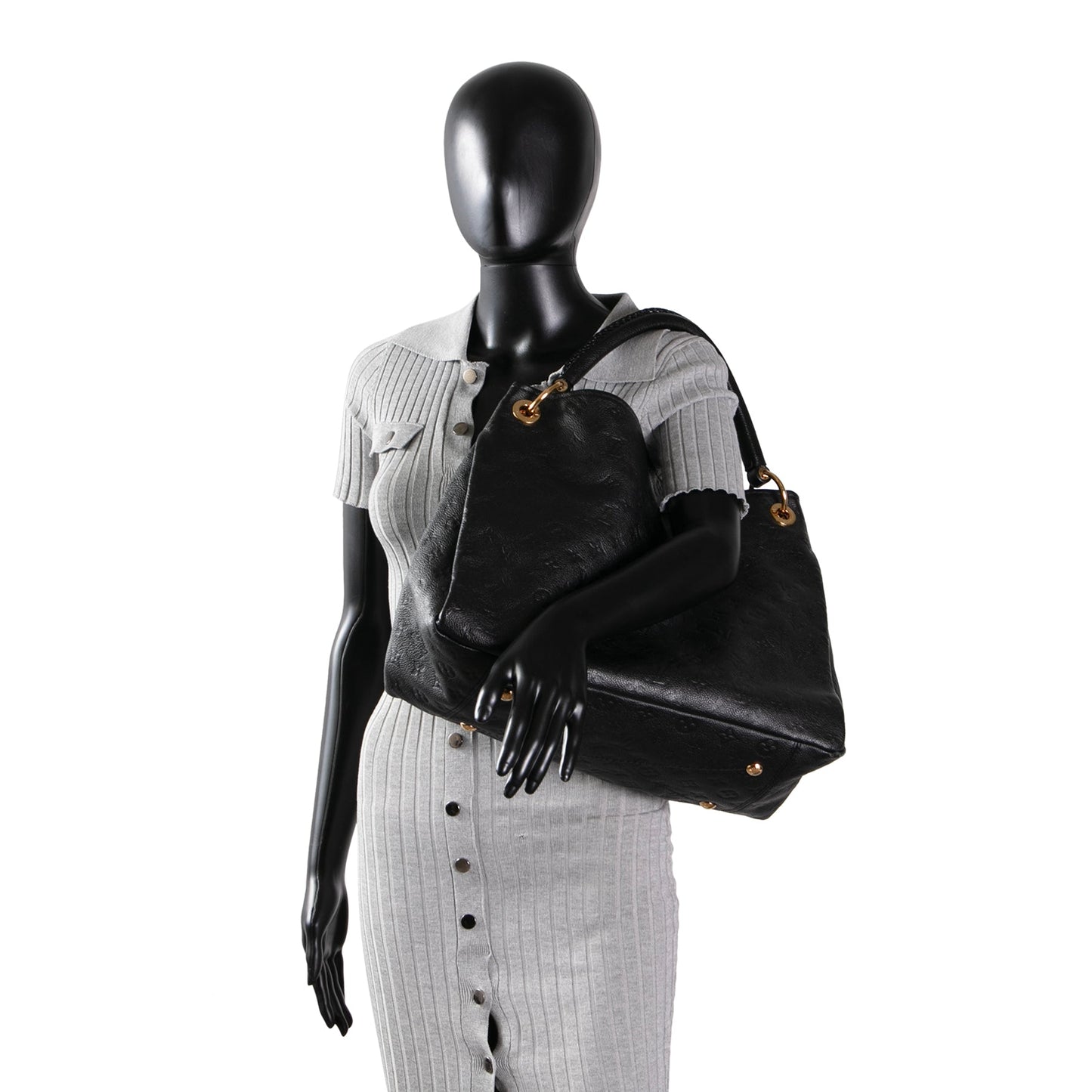 LOUIS VUITTON Artsy MM Empreinte- Zwart