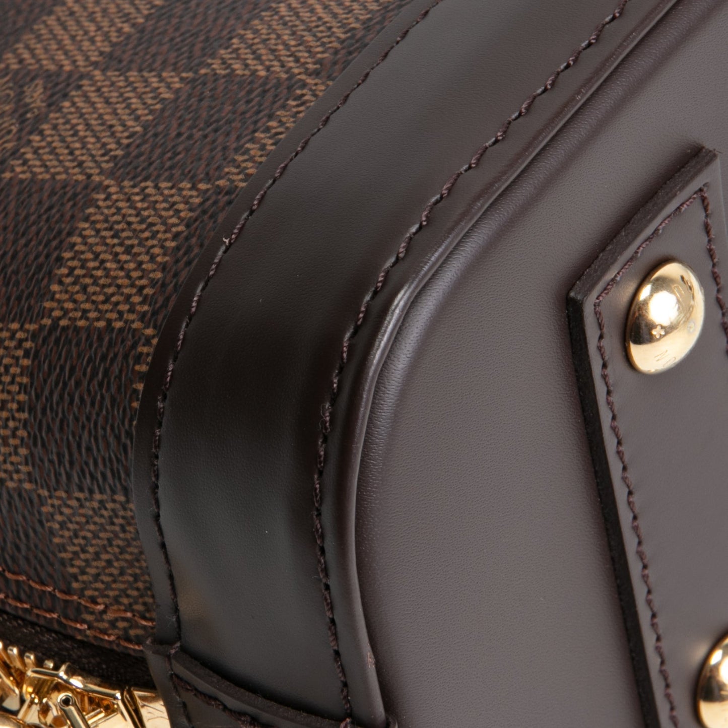 LOUIS VUITTON Damier Ebene Alma BB