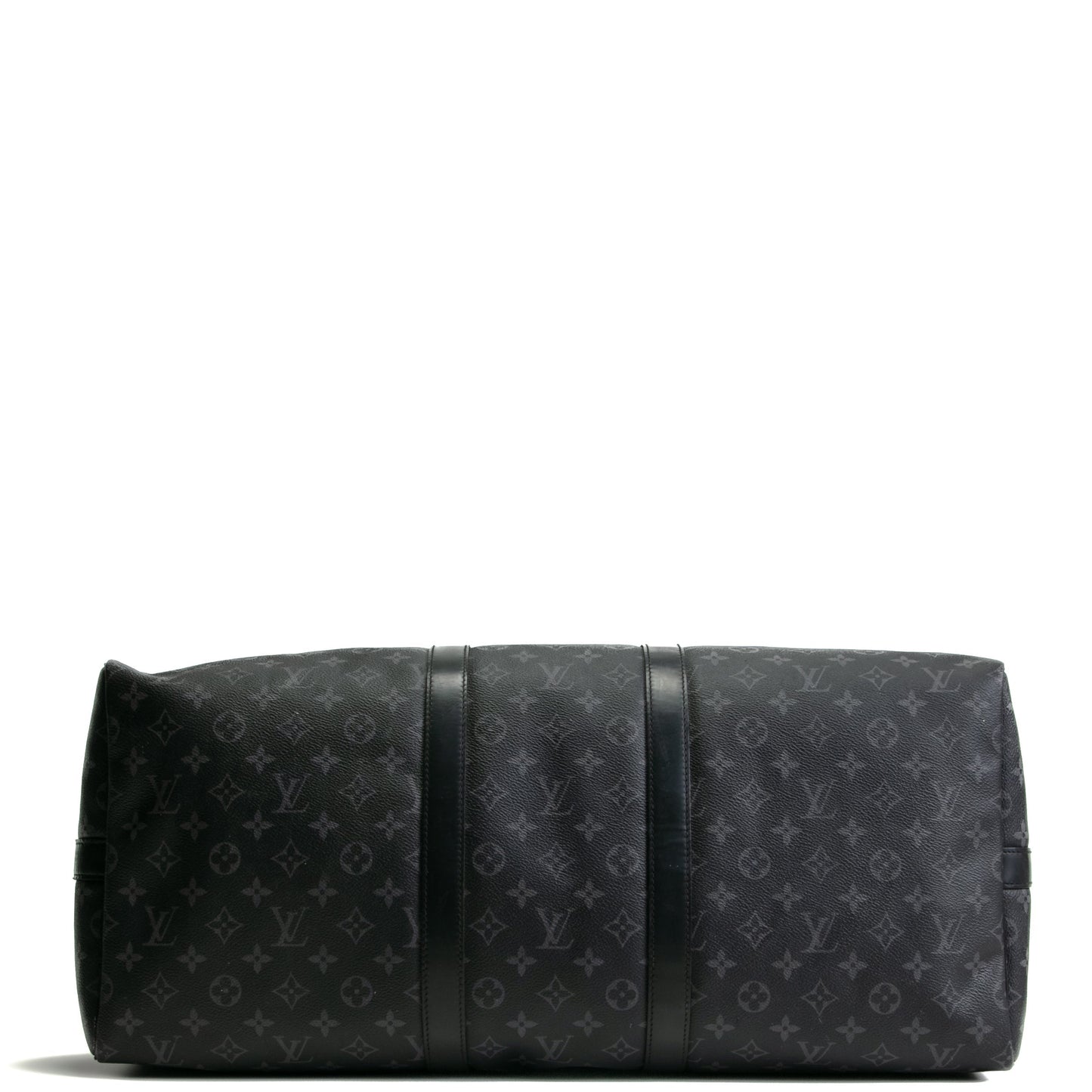 LOUIS VUITTON Keepall Bandouliere 55 Monogram Eclipse- OUTLET FINAL SALE