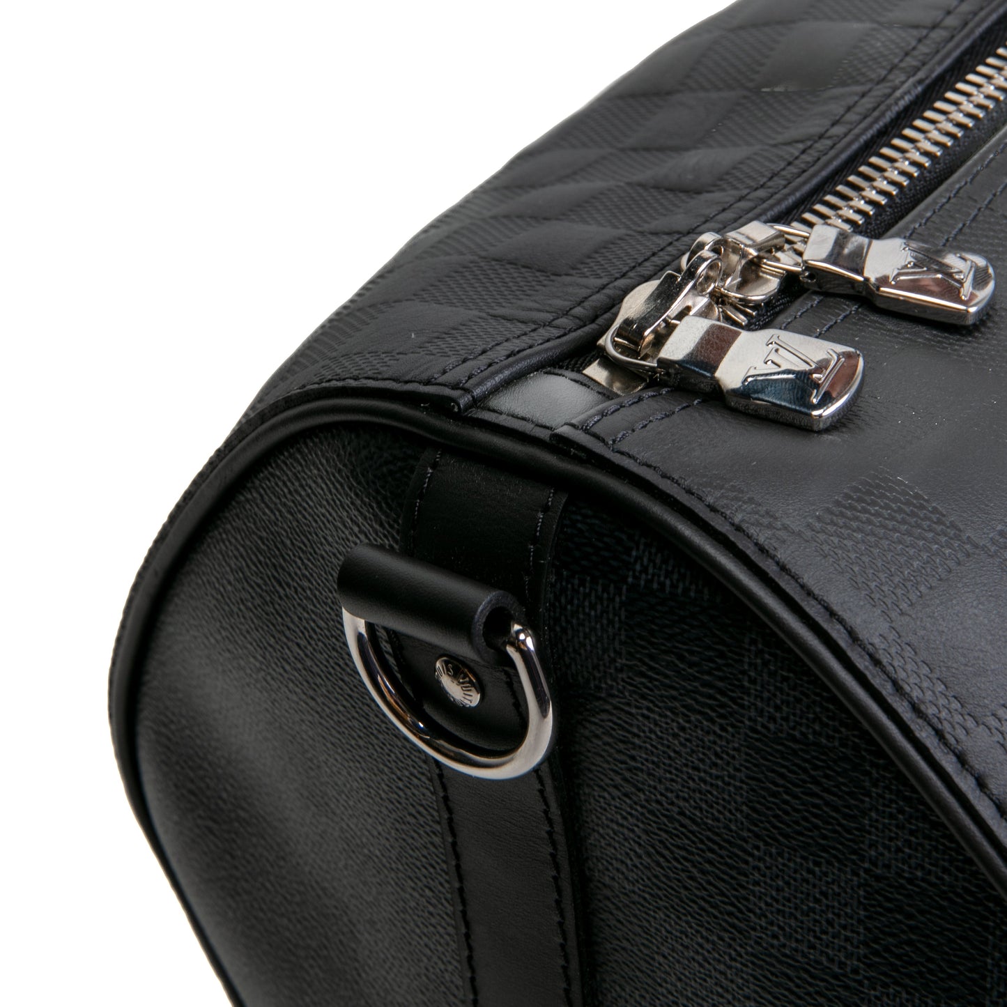 LOUIS VUITTON Limited Edition Infini/Damier Graphite Keepall Bandouliere 50