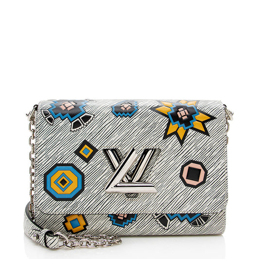 Louis Vuitton Aztec Epi Leer Twist MM Shoulder Tas