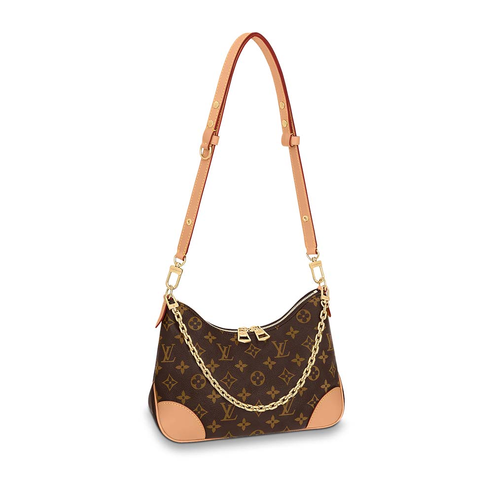 Louis Vuitton Boulogne Tas (NATURAL Bruin)