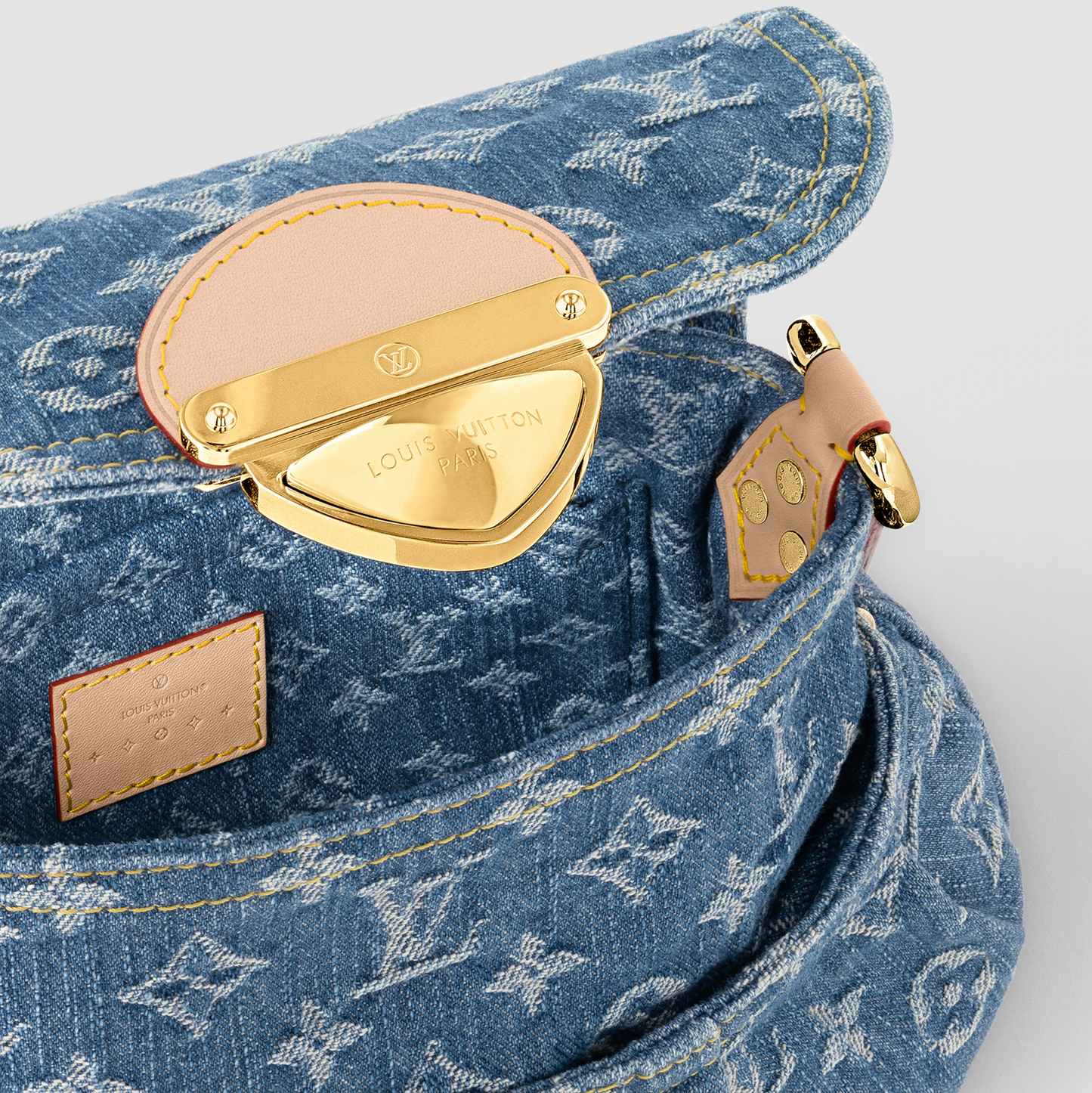 Louis Vuitton Denim Sunset Handtas M46829