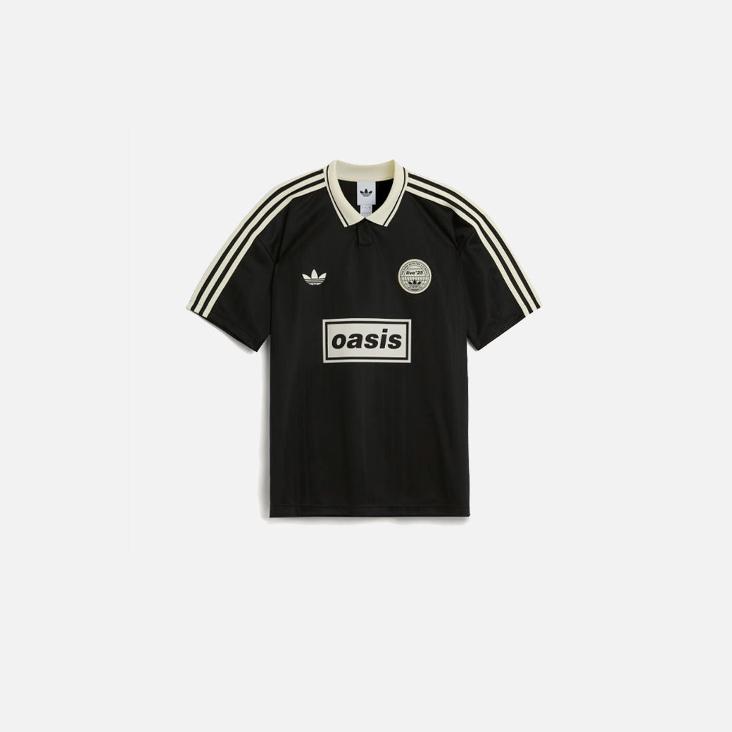 Adidas x Oasis Tour Jacquard Jersey Black