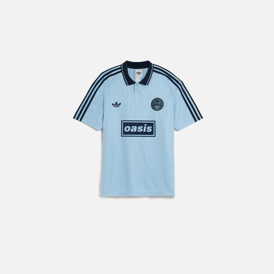Adidas x Oasis Tour Jacquard Jersey Blue