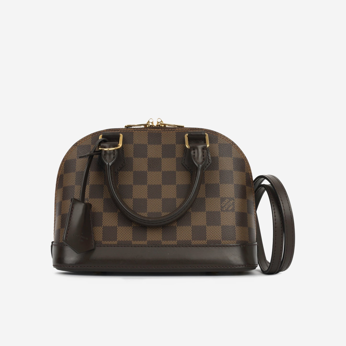 Louis Vuitton Alma BB Damier Ebene Tas