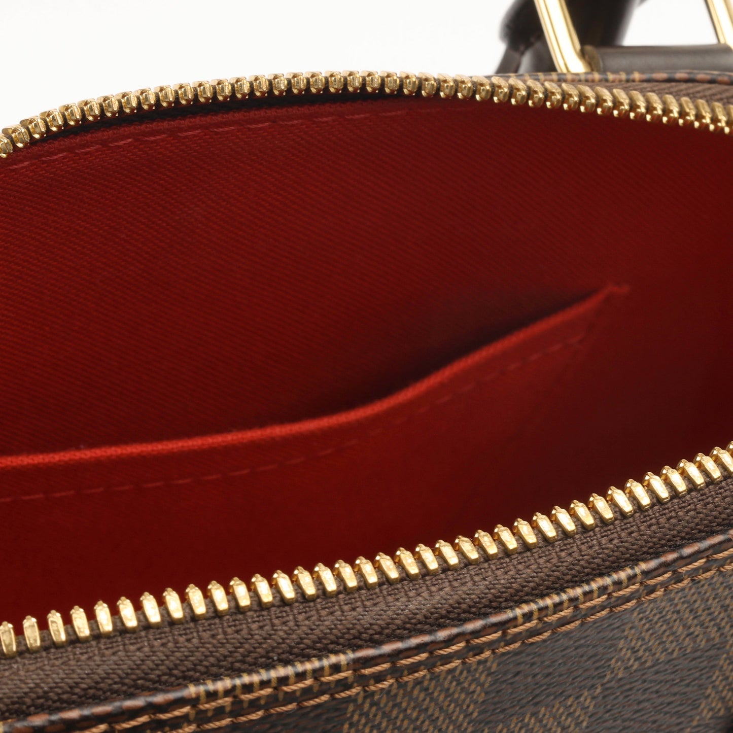 Louis Vuitton Alma BB Damier Ebene Tas