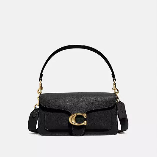 Tabby Shoulder Bag 26 - Brass/Black