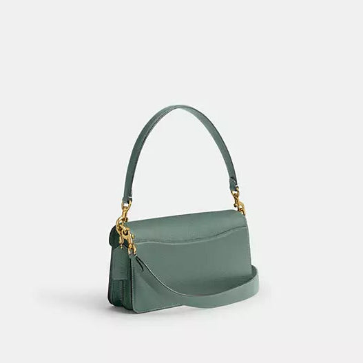 Tabby Shoulder Bag 26 - Brass/Sage