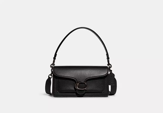 Tabby Shoulder Bag 26 - Pewter/Black