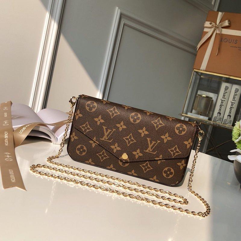 Louis Vuitton FÉLICIE POCHETTE Monogram Canvas