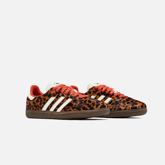 Adidas Samba Leopard Cream Orange