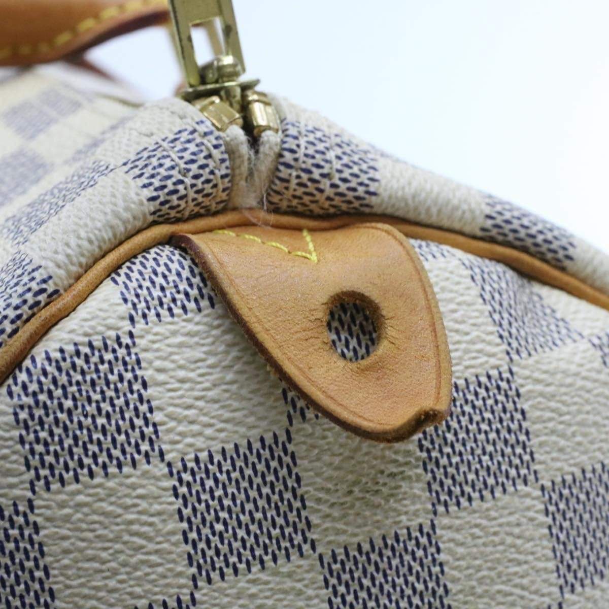 LOUIS VUITTON Damier Azur Speedy 30 Hand Tas LV DU2029