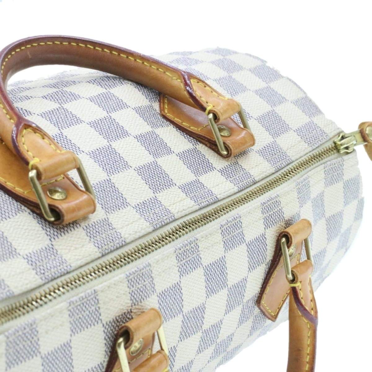 LOUIS VUITTON Damier Azur Speedy 30 Hand Tas LV DU2029