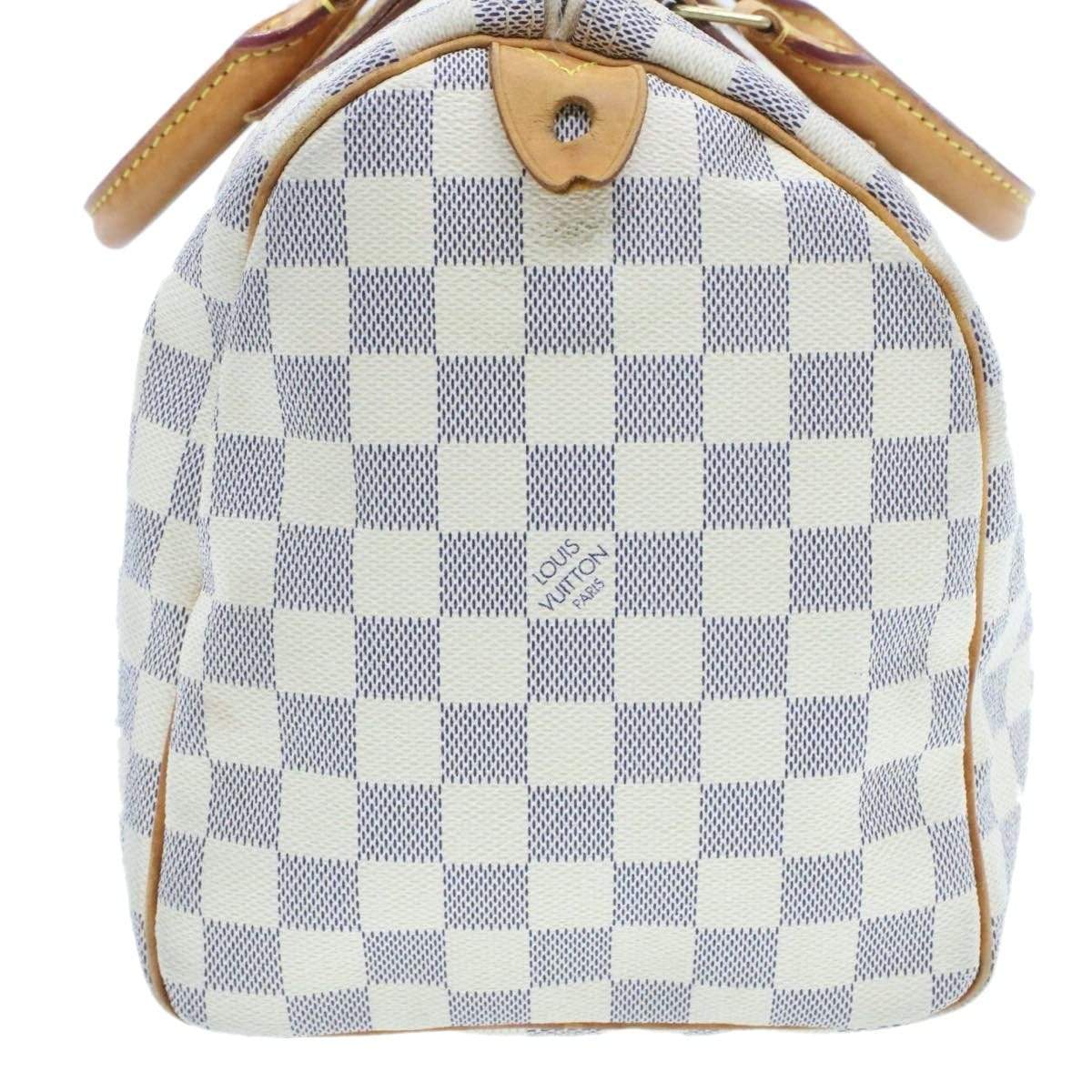LOUIS VUITTON Damier Azur Speedy 30 Hand Tas LV DU2029