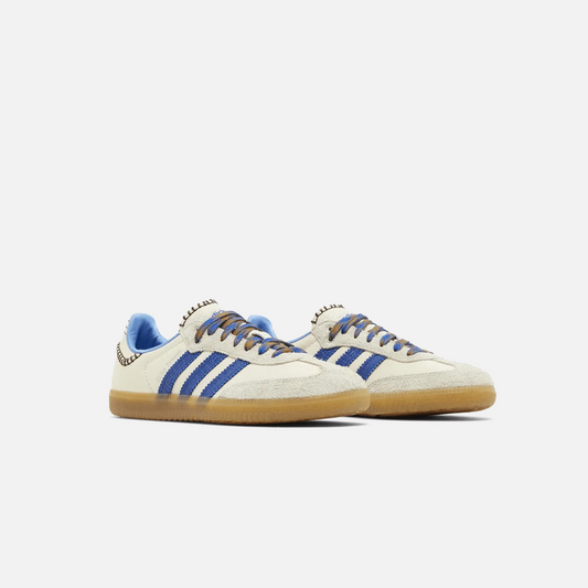 Adidas Samba x Wales Bonner Nylon Wonder Clay Royal Blue