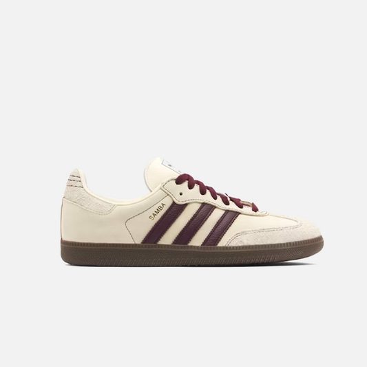 Adidas Samba Wonder White Maroon