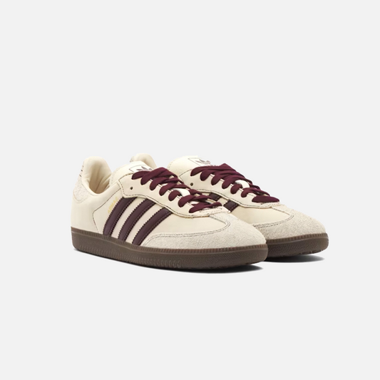Adidas Samba Wonder White Maroon