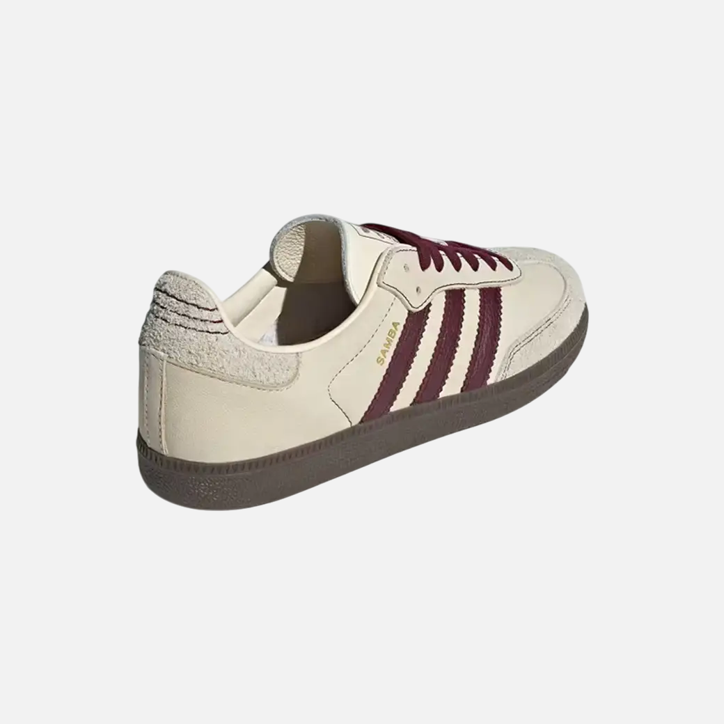 Adidas Samba Wonder White Maroon